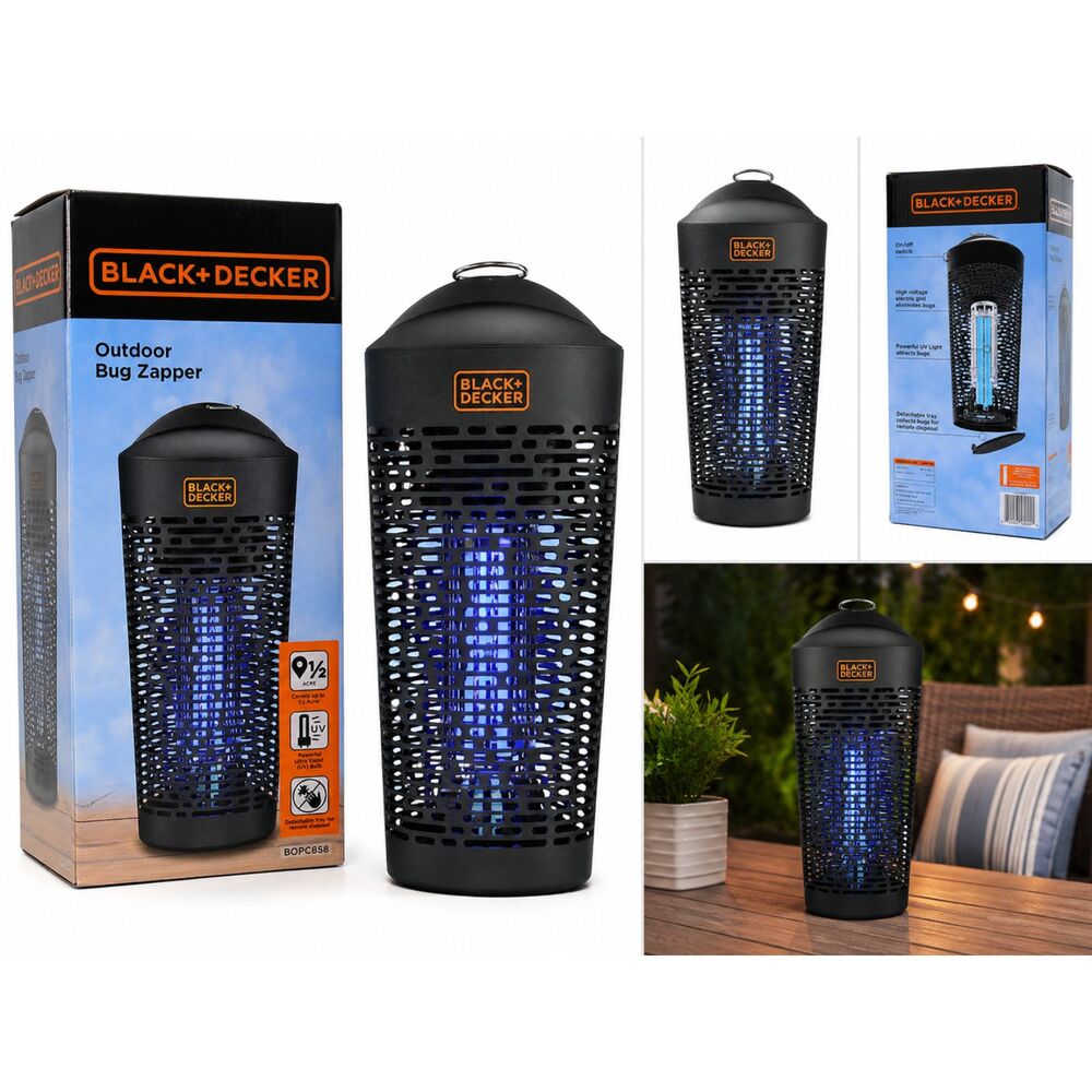 Bug Zapper Mosquito Killer Indoor and Outdoor Fly Zapper Half Acre Coverage